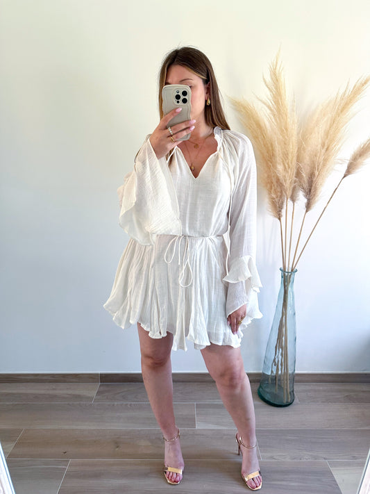 Robe écru AVA