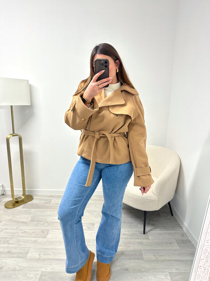 Manteau camel ROXANE