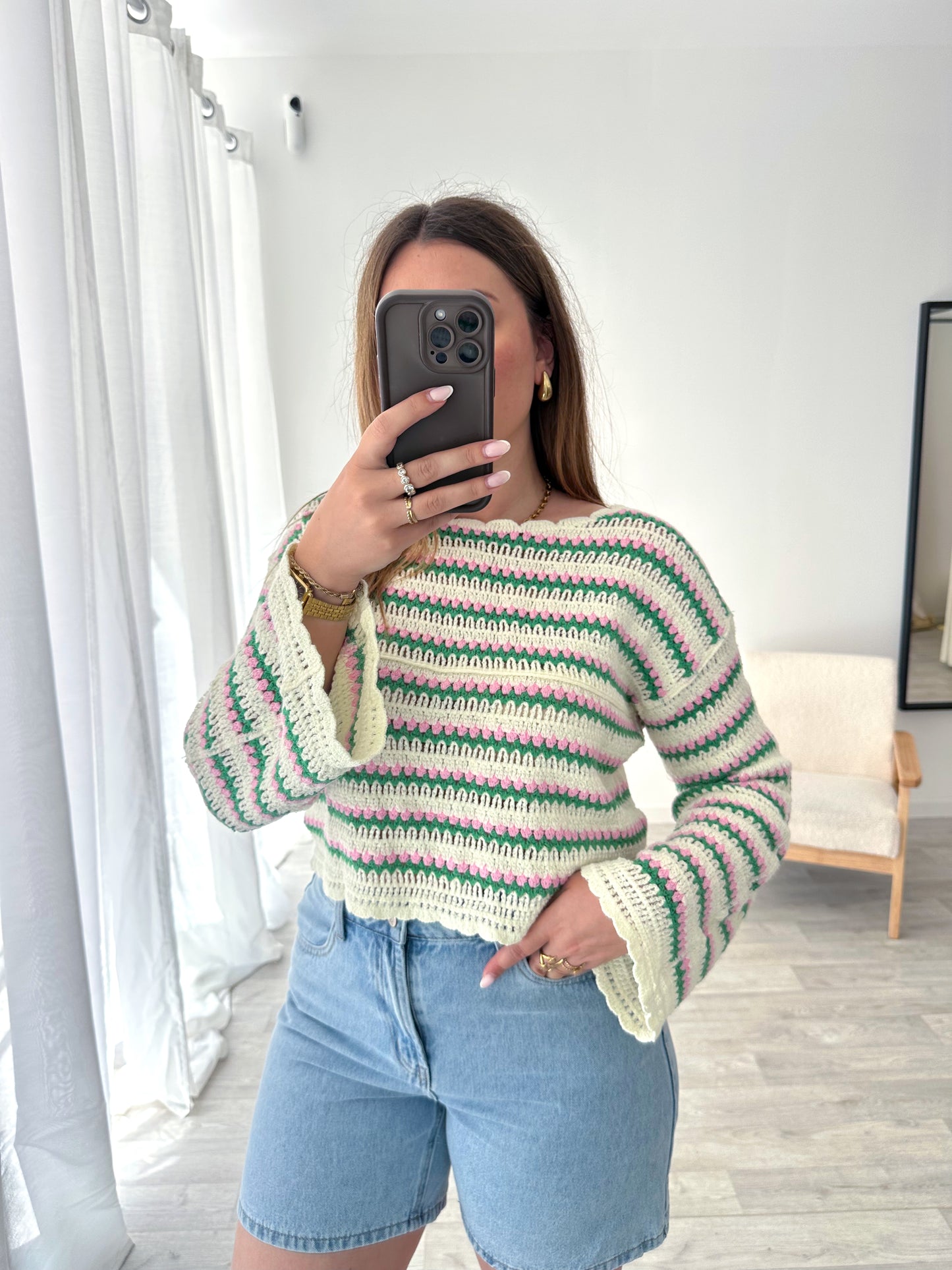 Top crochet DONIA