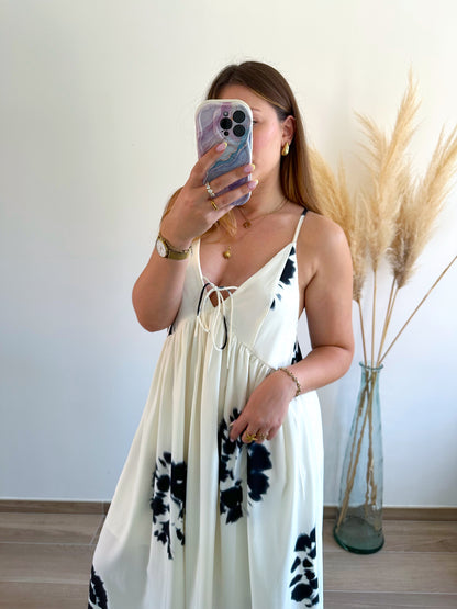 Robe longue imprimée SIDNEY