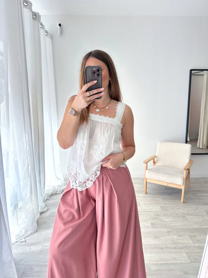 Top brodé SOPHIE