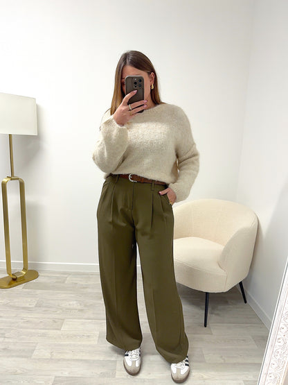 Pantalon kaki ELONA