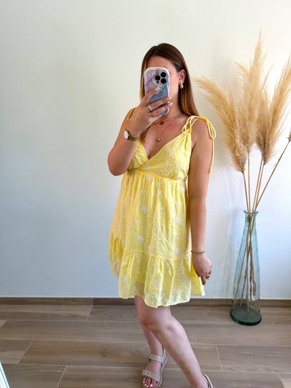 Robe jaune LIMONA