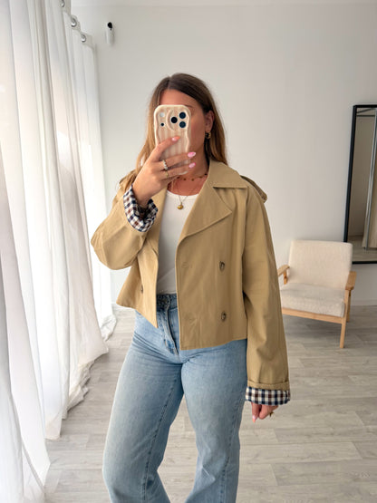 Veste camel DANIELLE