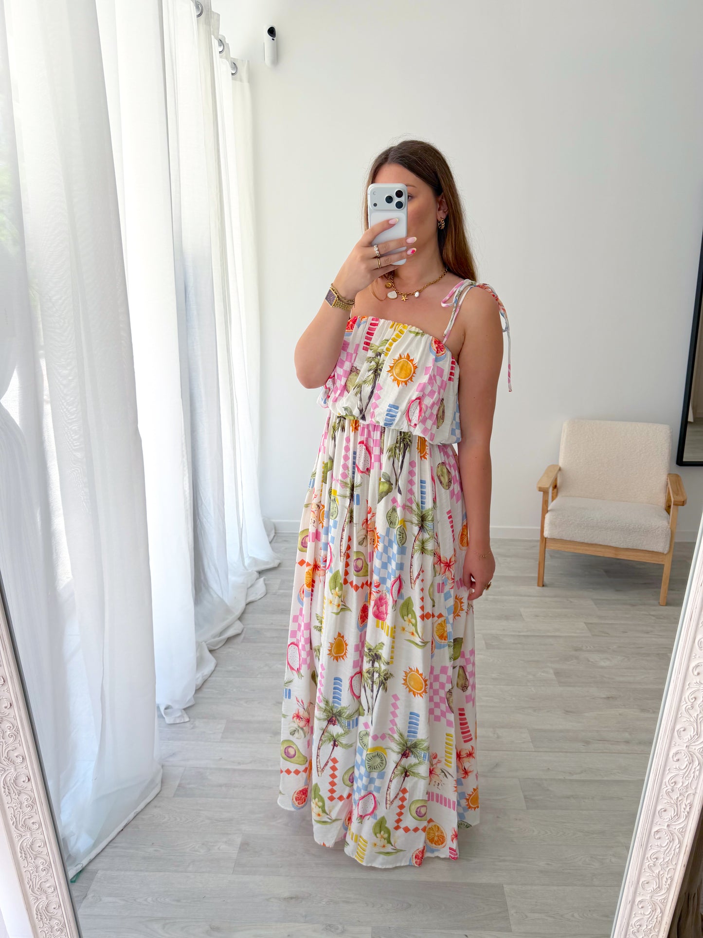 Robe longue SOLANE