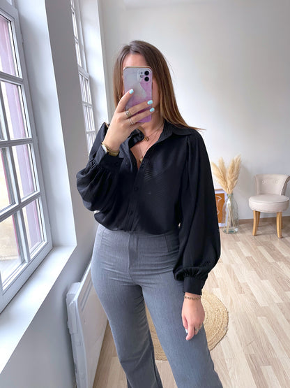 Chemise noire SALLY