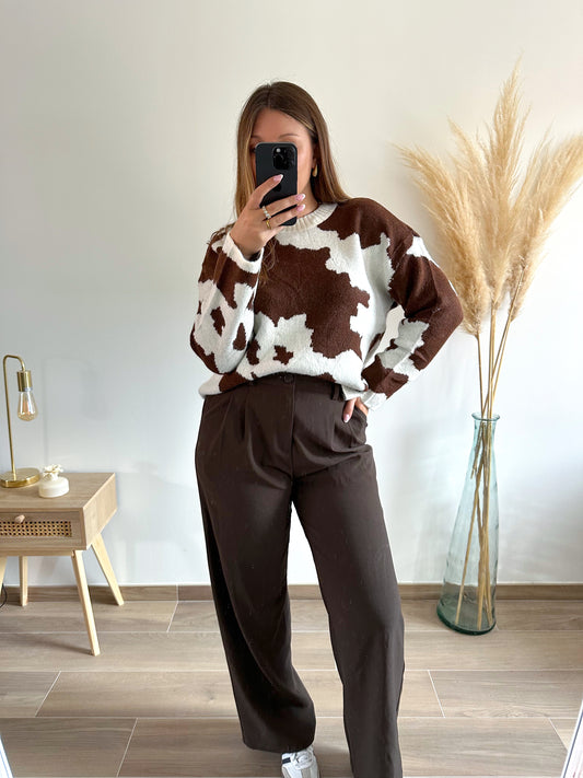 Pull imprimé BROWNIE