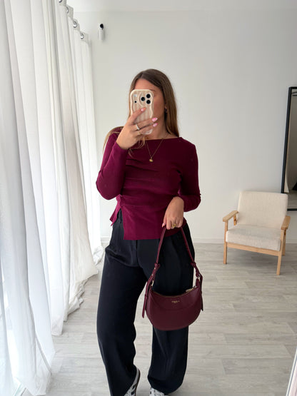 Maille bordeaux MELINE
