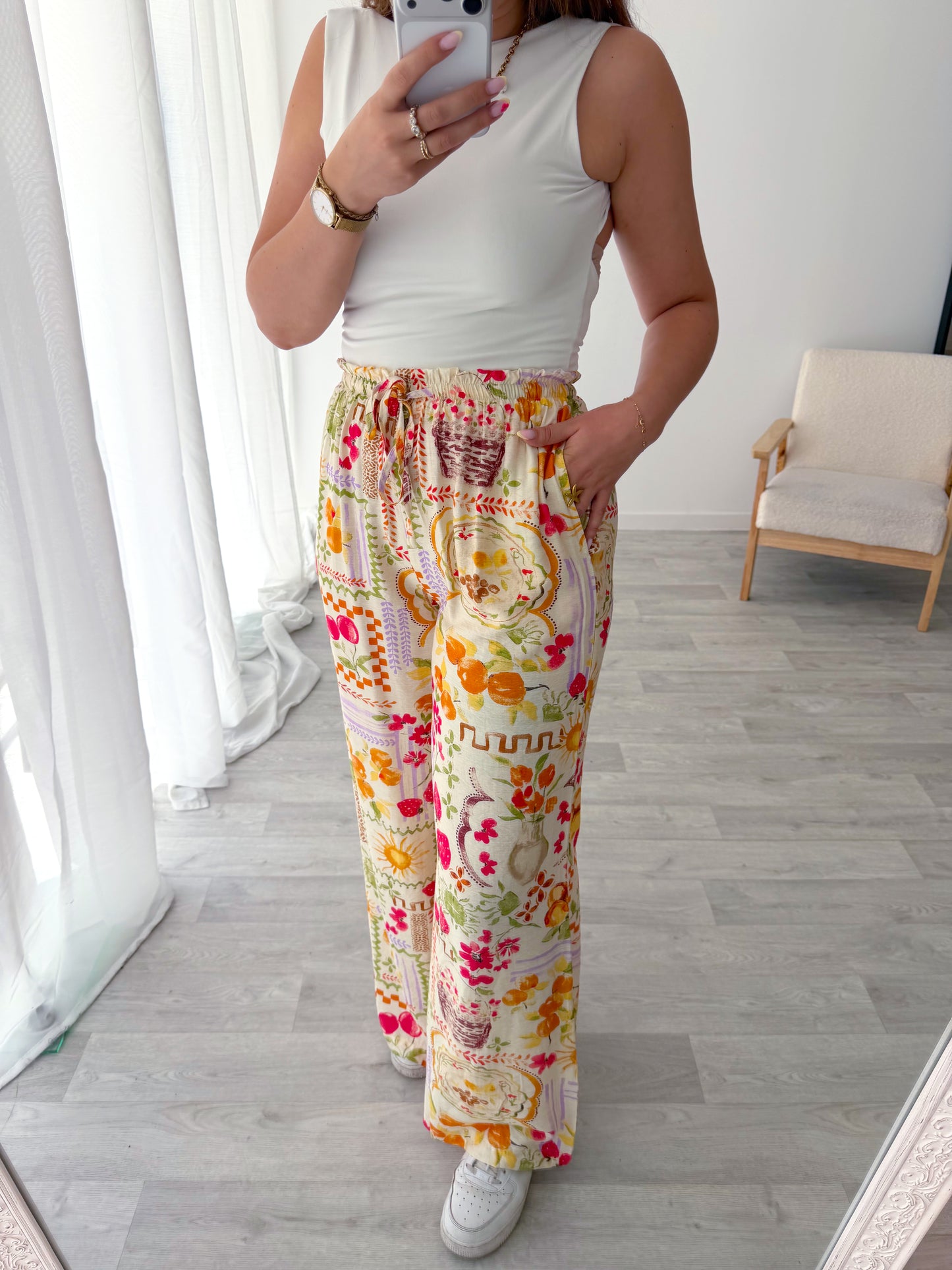 Pantalon imprimé GINNY