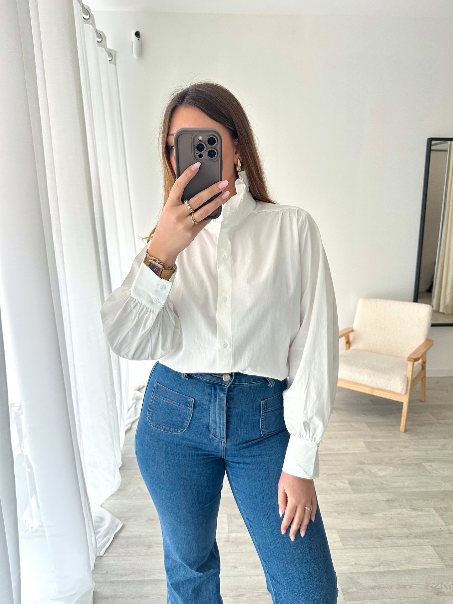 Chemise blanche OLYMPE