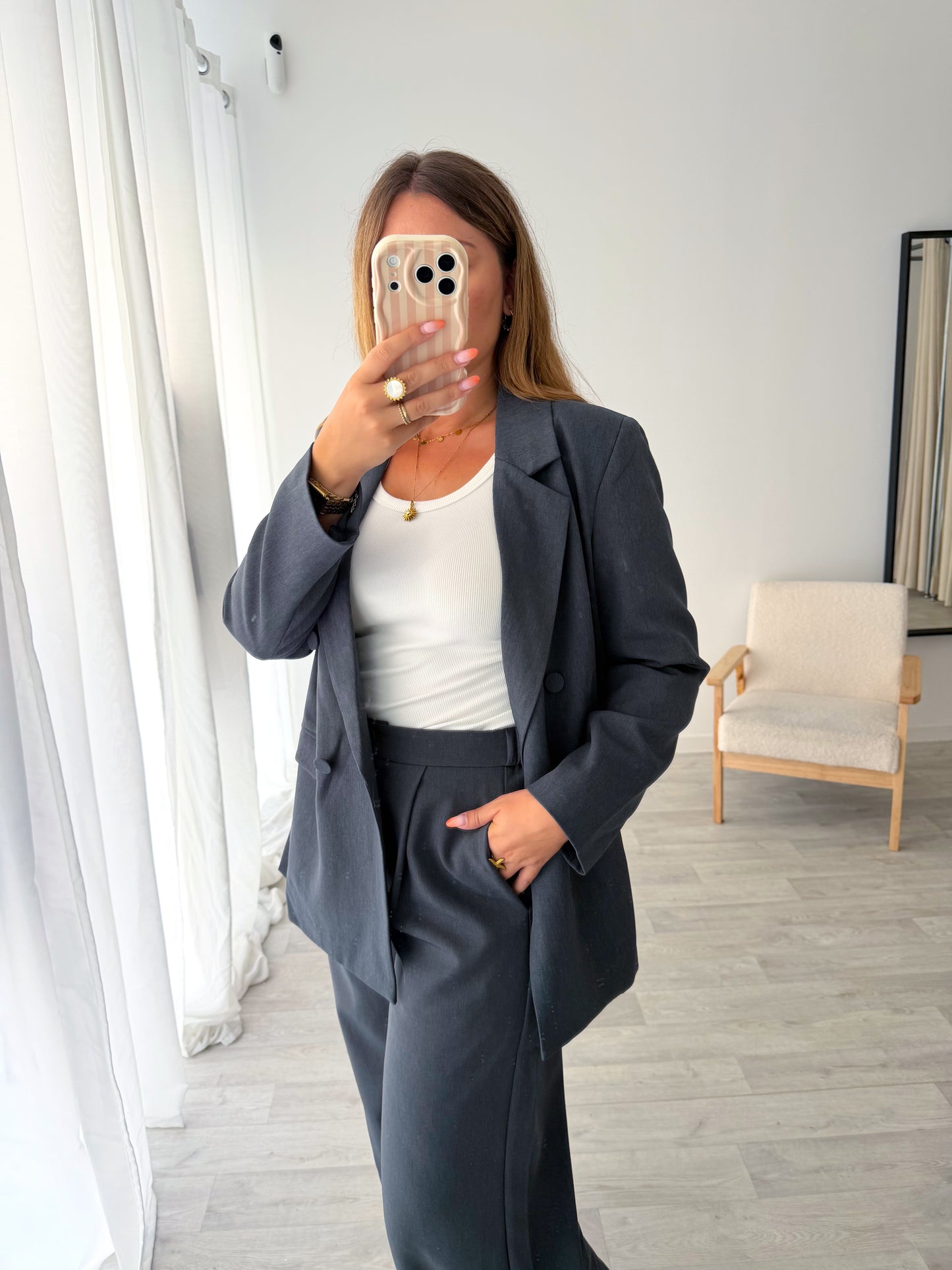 Blazer gris ISIA
