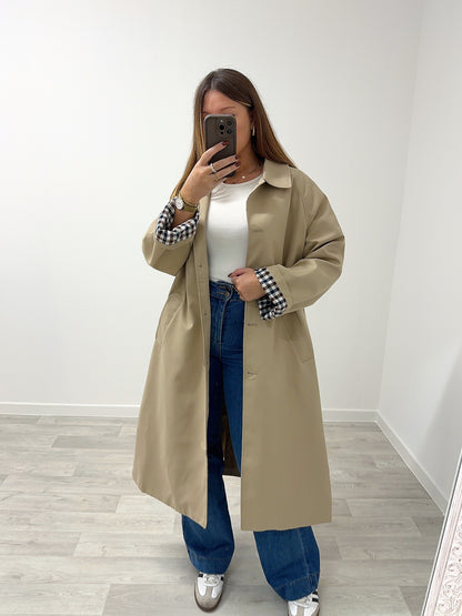 Trench long beige DANIELLE