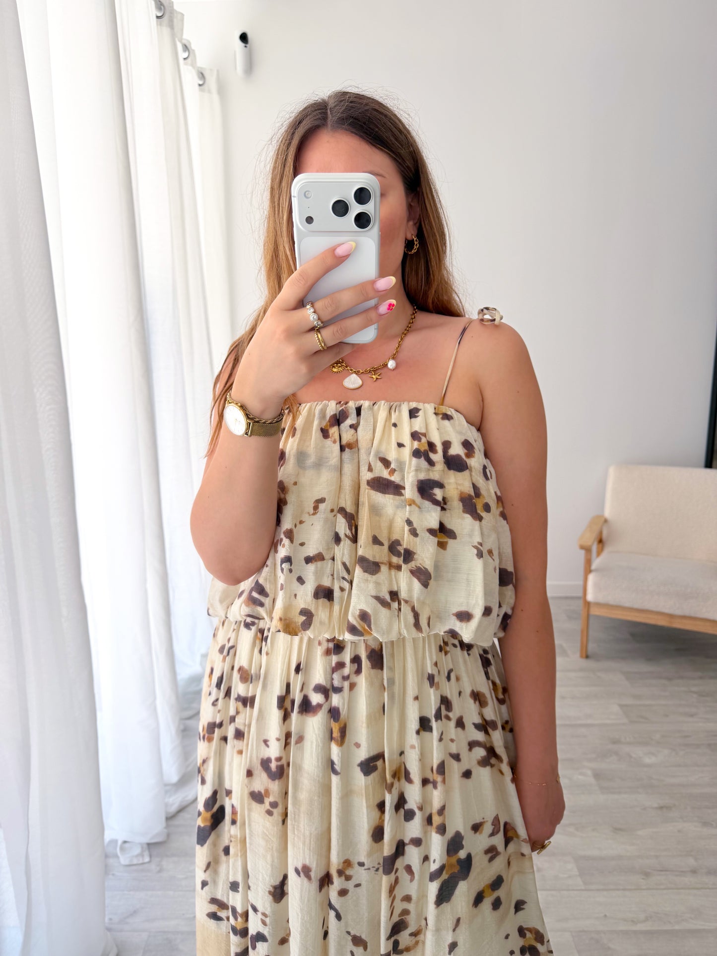 Robe longue MEILA