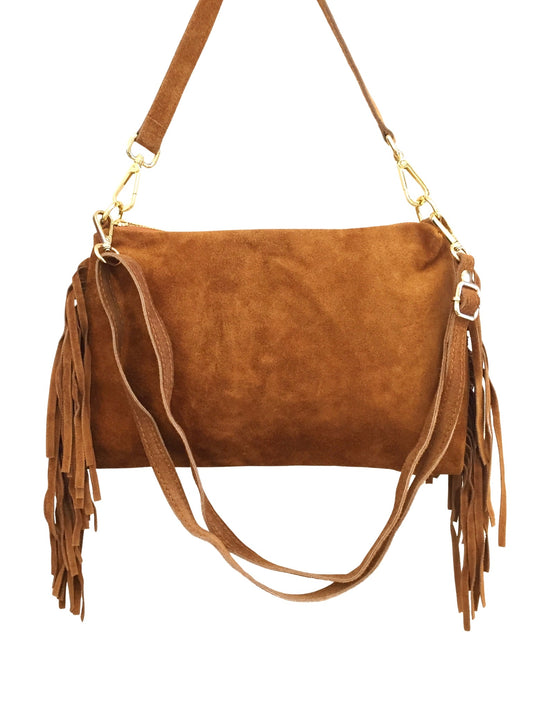 Sac cuir camel ARIA