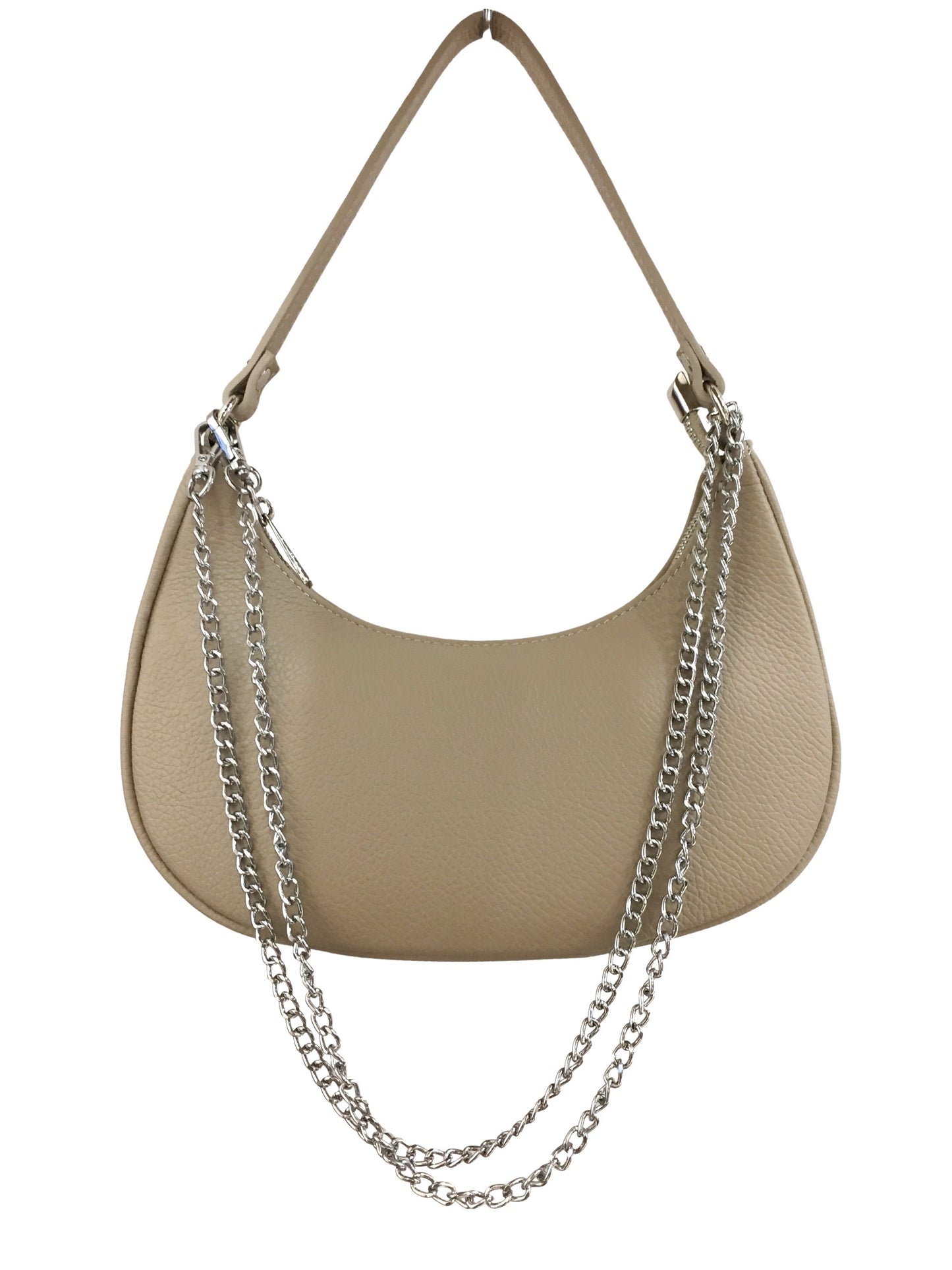 Sac cuir beige MELOVA