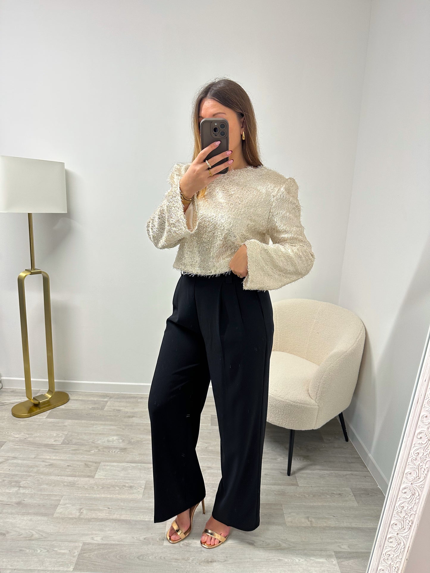 Pantalon noir MAUD
