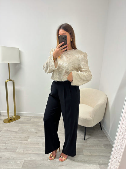 Pantalon noir MAUD