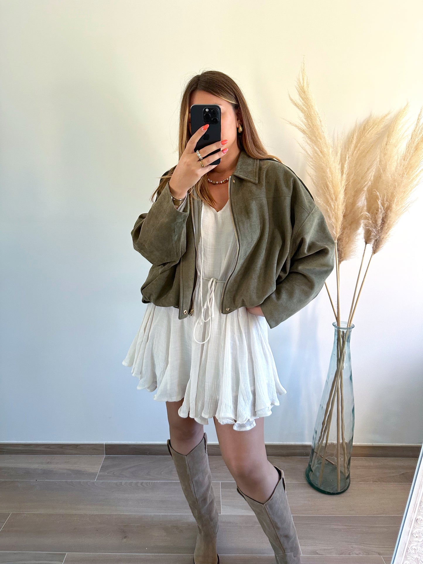 Veste kaki BILLIE