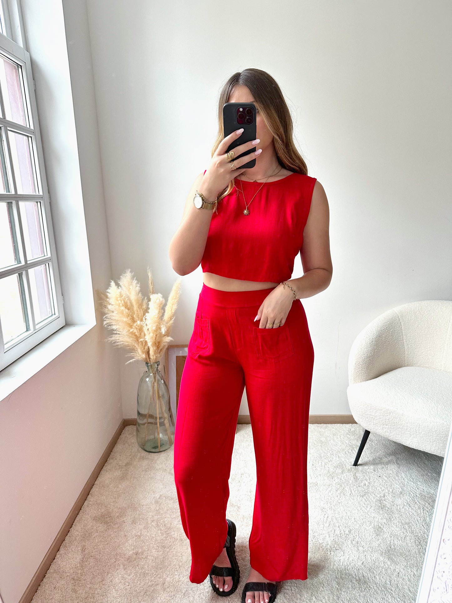 Ensemble rouge SARA