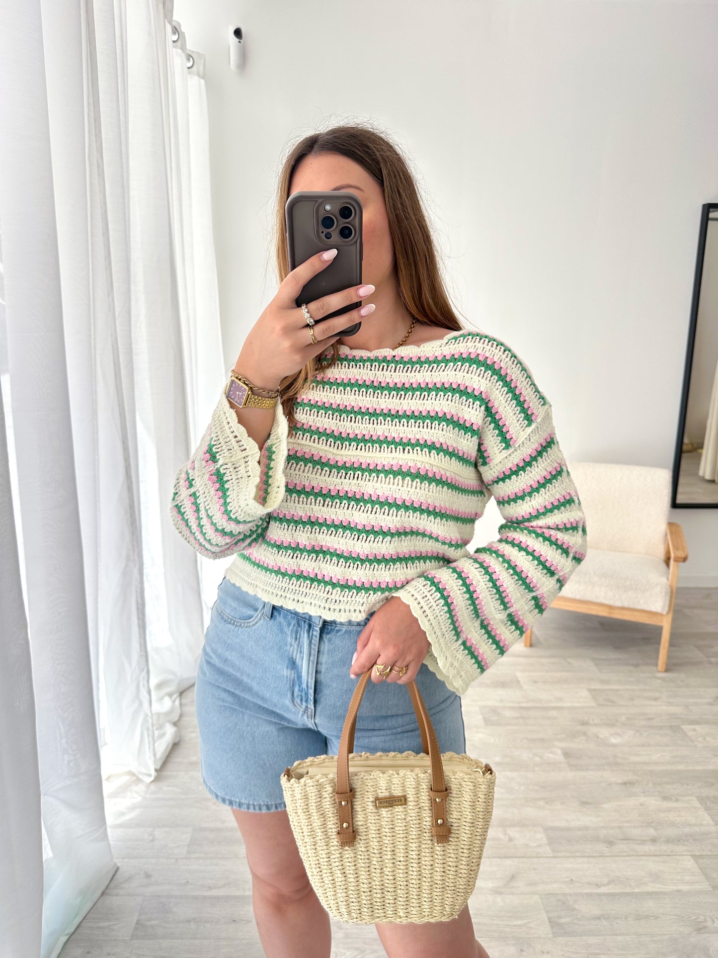 Top crochet DONIA