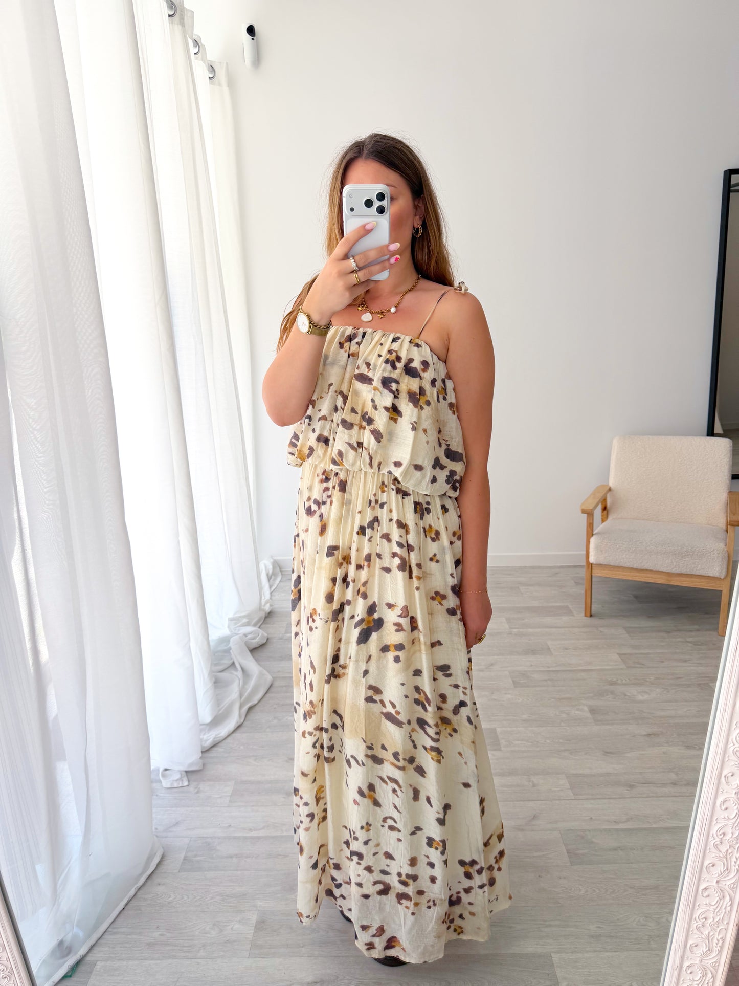 Robe longue MEILA