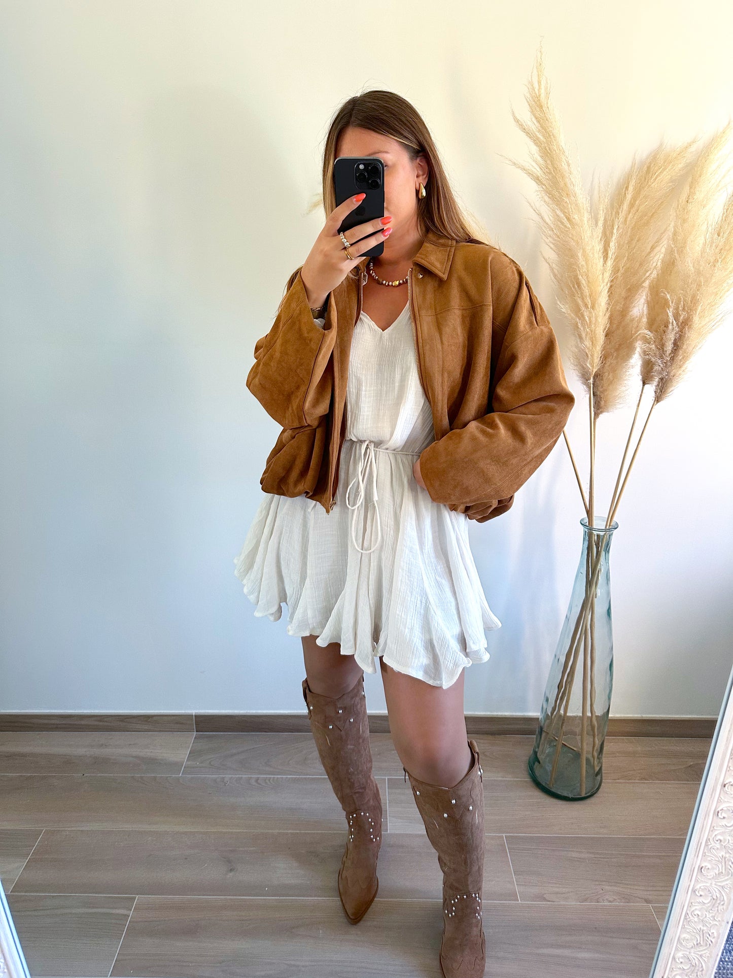 Veste camel BILLIE
