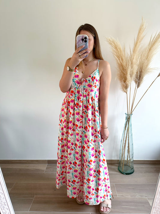 Robe longue imprimée NYAH