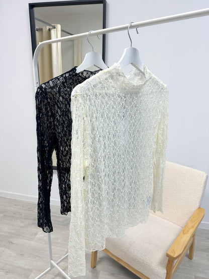 Top dentelle PAOLO