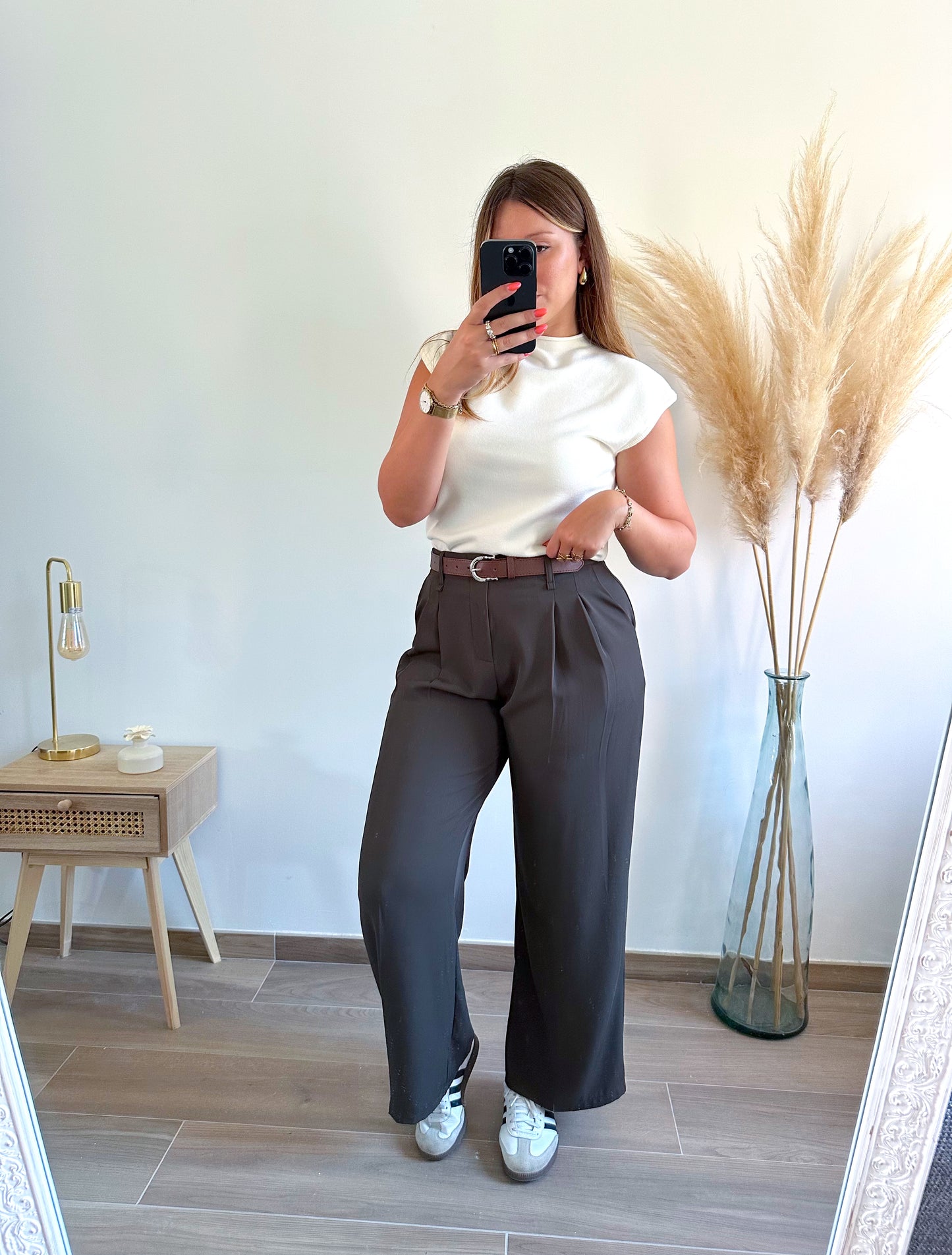 Top maille blanc SACHA