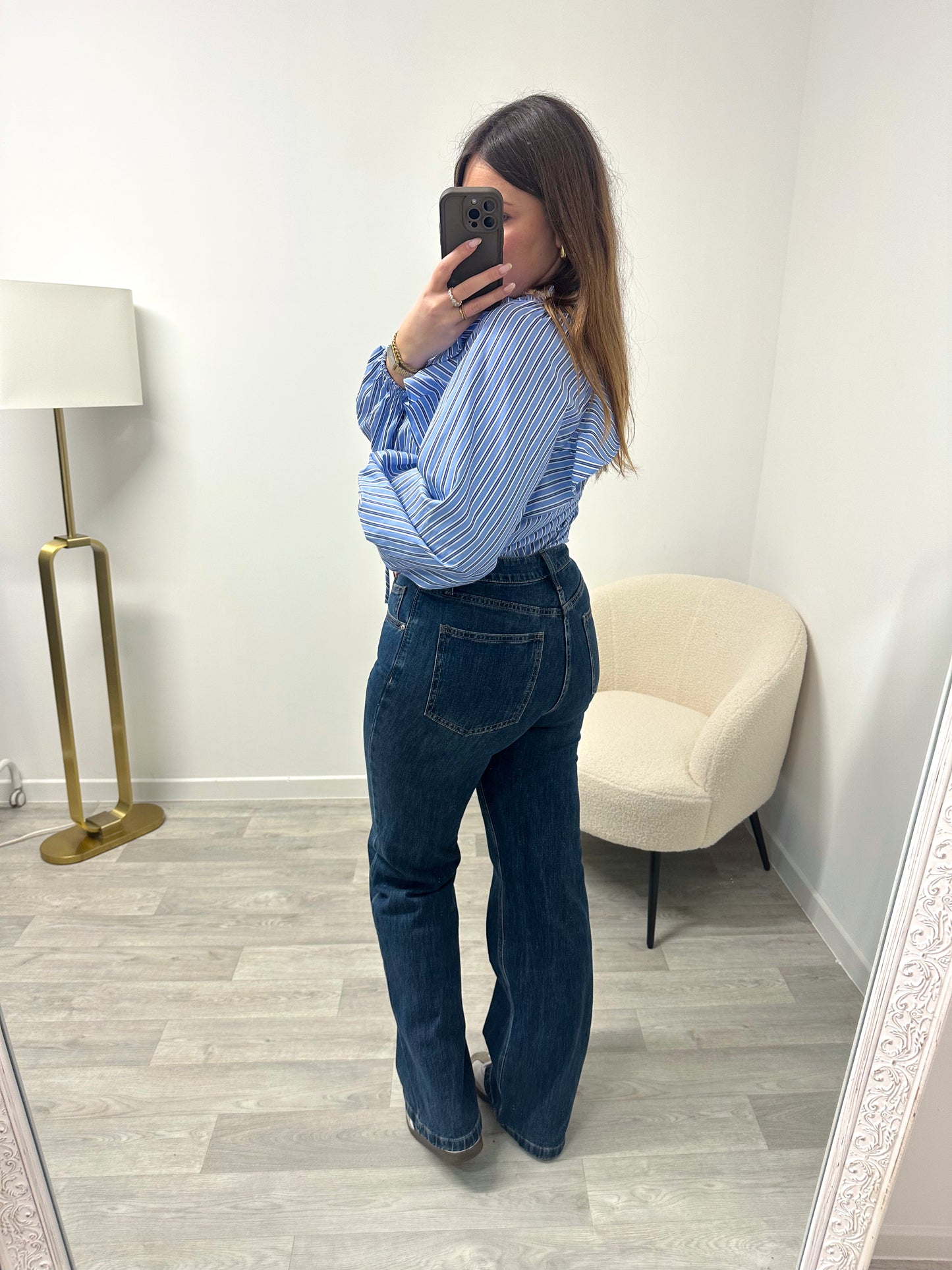 Jean bleu stone BARBARA