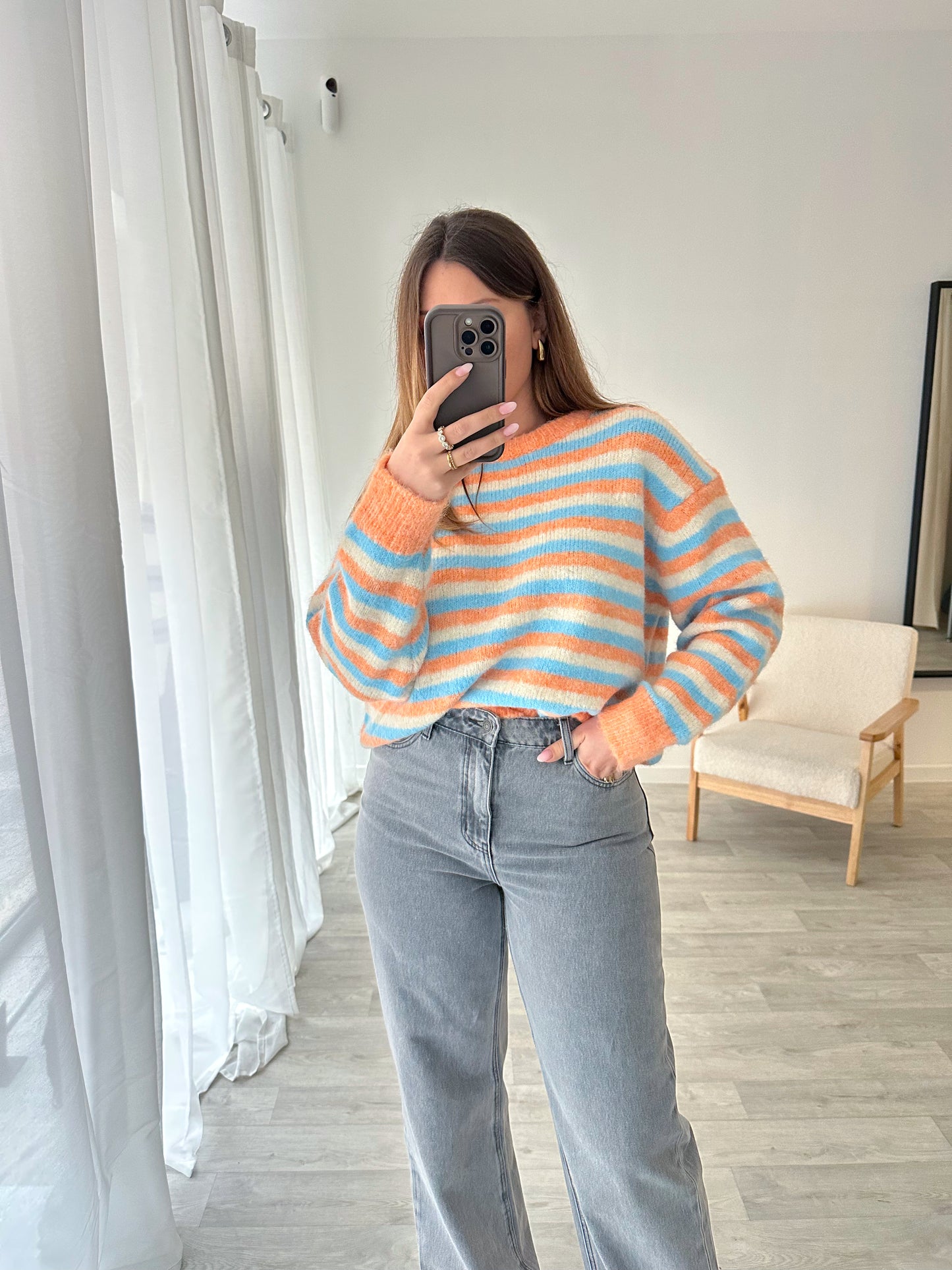 Pull à rayures MELANIE