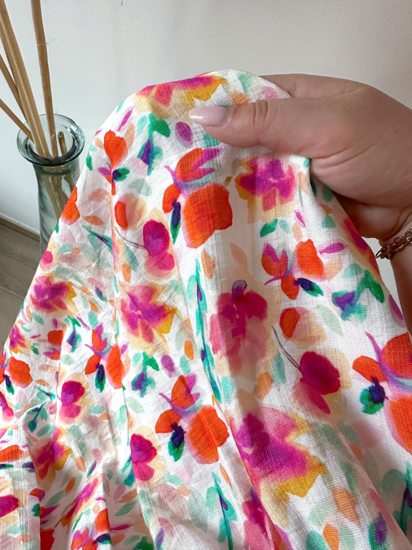 Robe longue imprimée NYAH