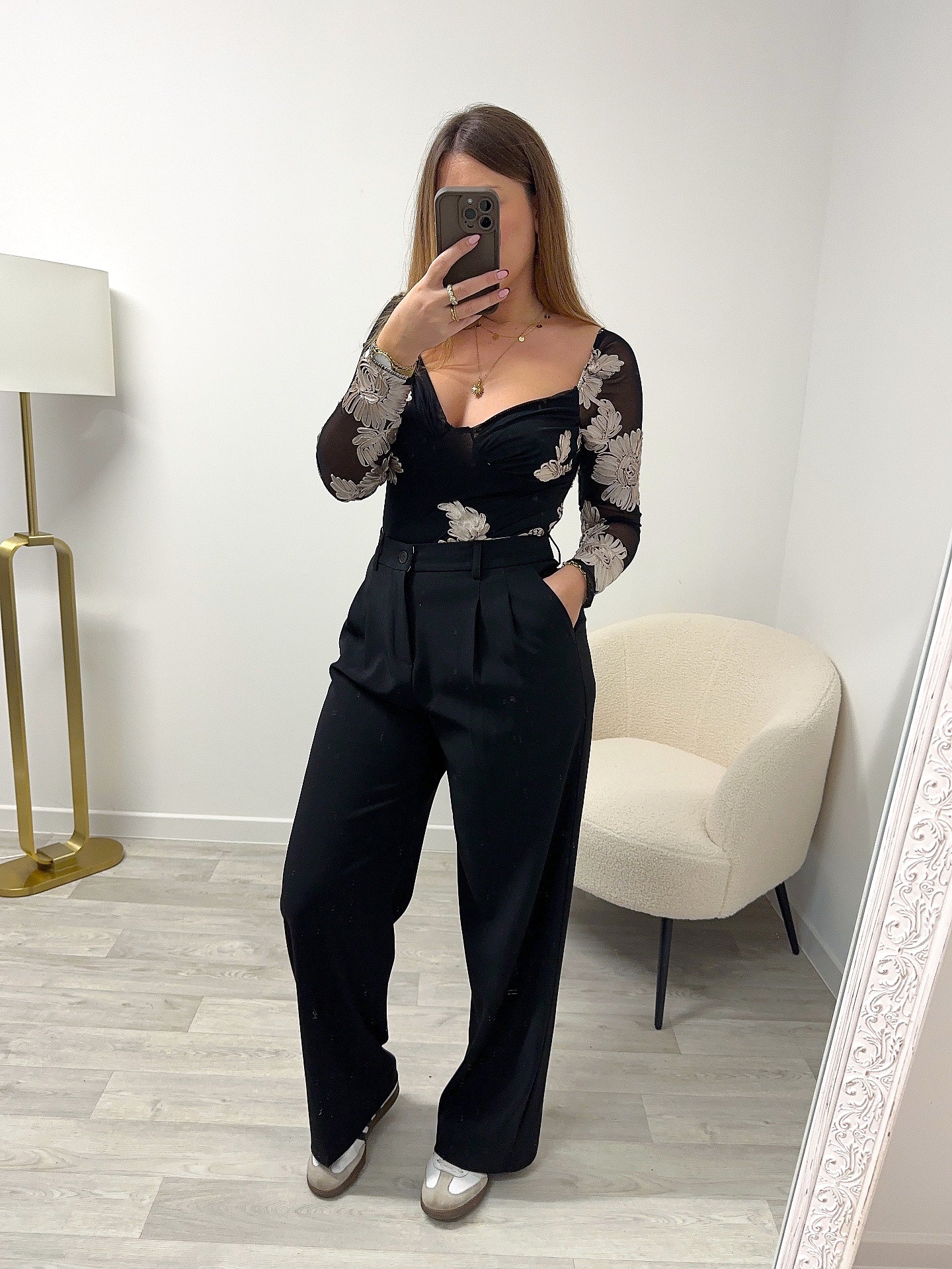 Pantalon noir GABRIELLE