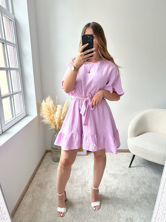 Robe lilas LENA