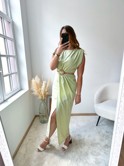 Robe vert d'eau ANTHEA