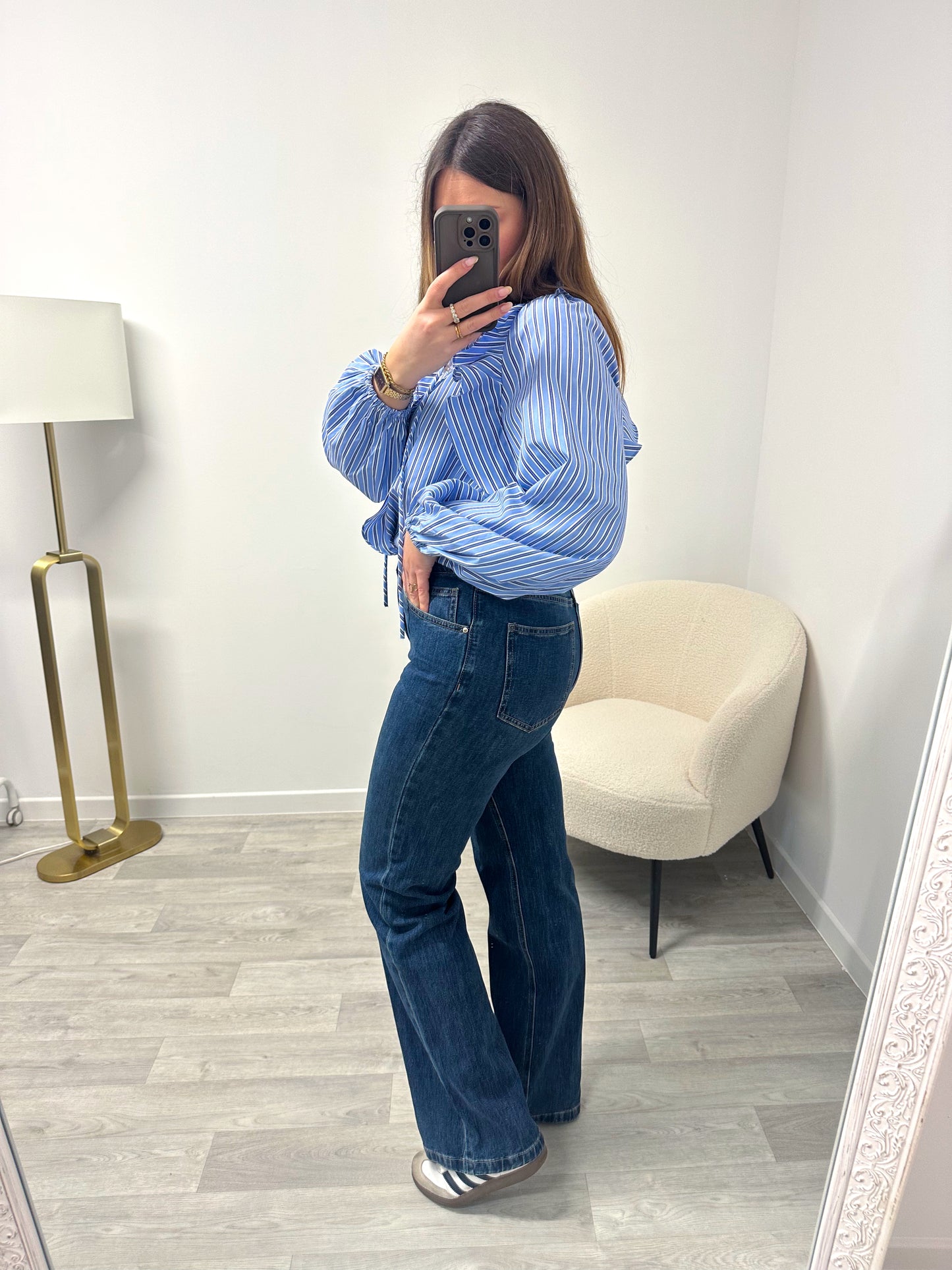Jean bleu stone BARBARA