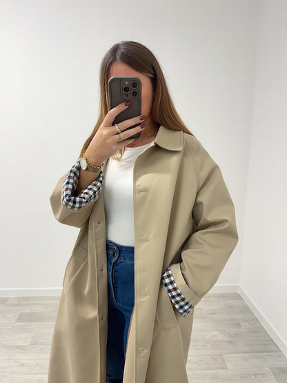 Trench long beige DANIELLE