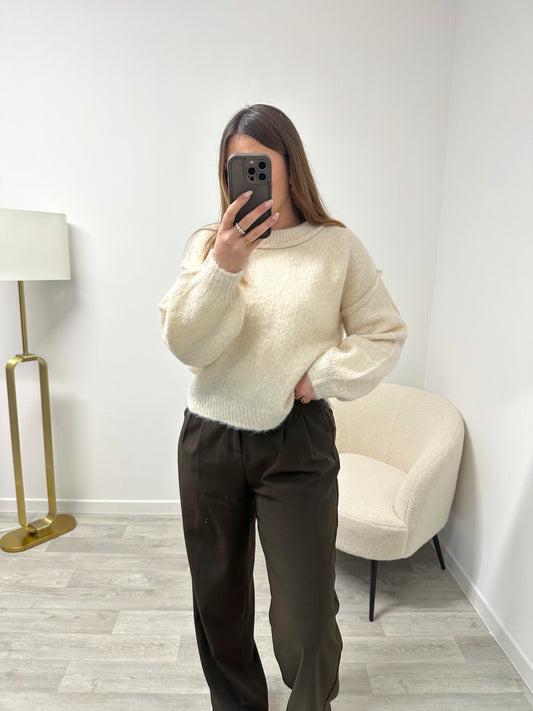 Pull beige ANTONIA