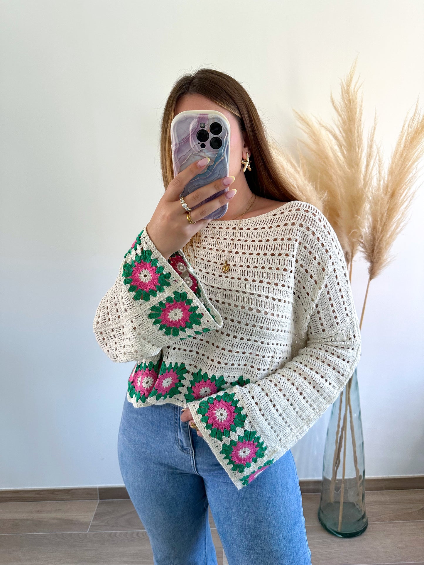Top en crochet LARA