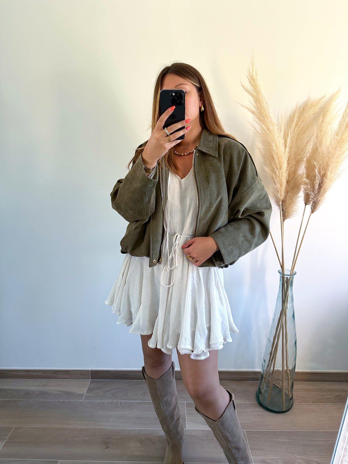 Veste kaki BILLIE