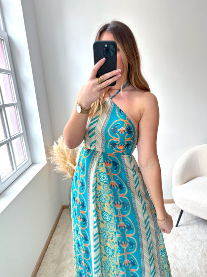 Robe longue imprimé ADALINA