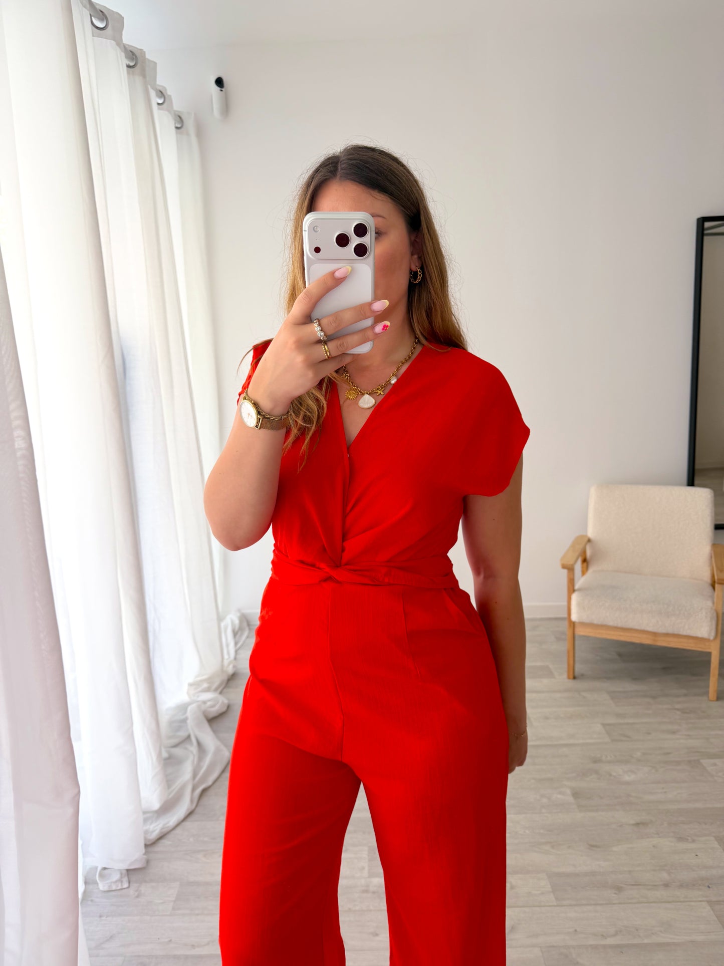 Combinaison rouge HOURI