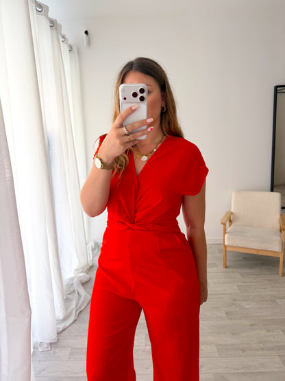 Combinaison rouge HOURI