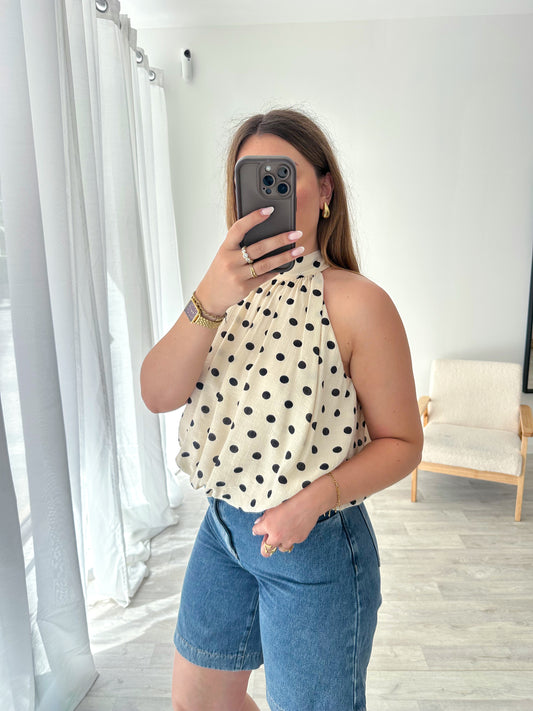 Top pois beige YOLA