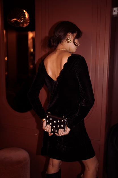 Robe velours SOFIA