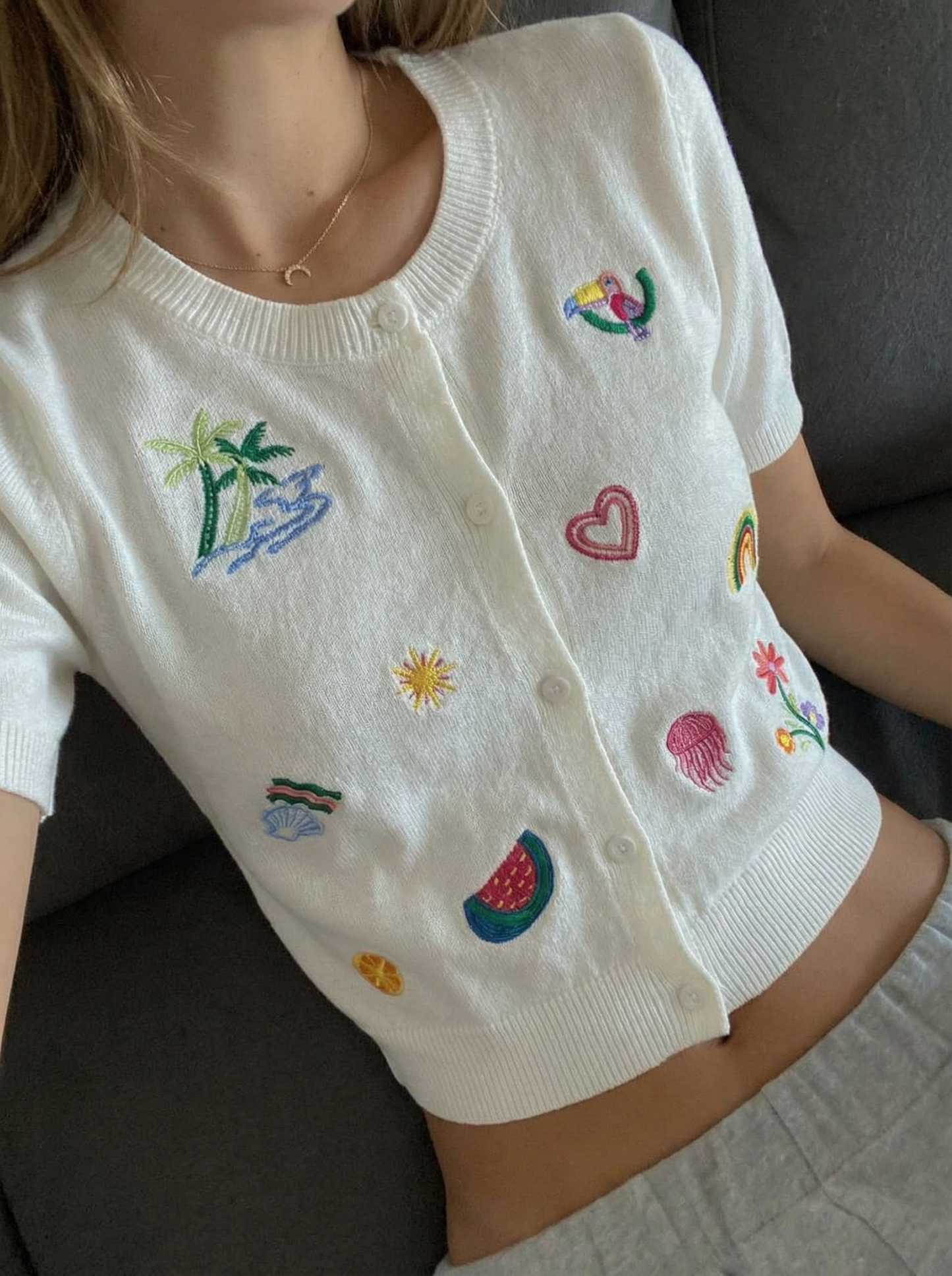 Gilet crème VACATION