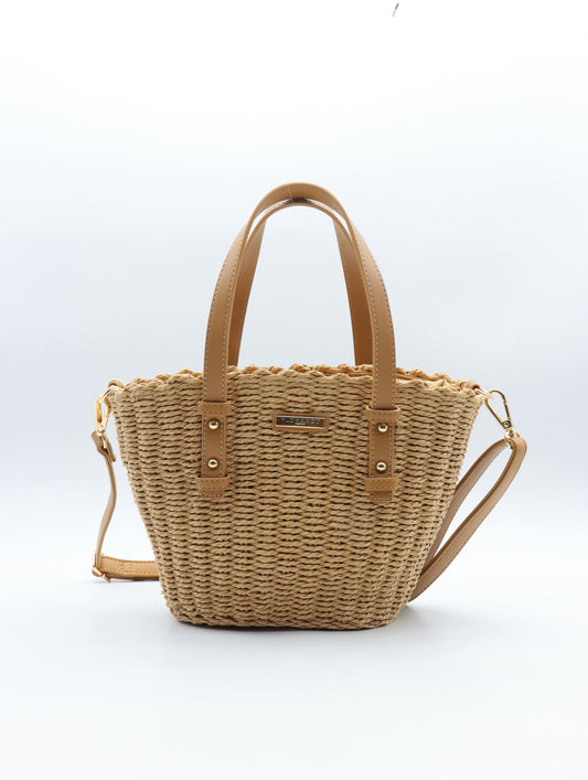 Sac panier en paille TIRMO
