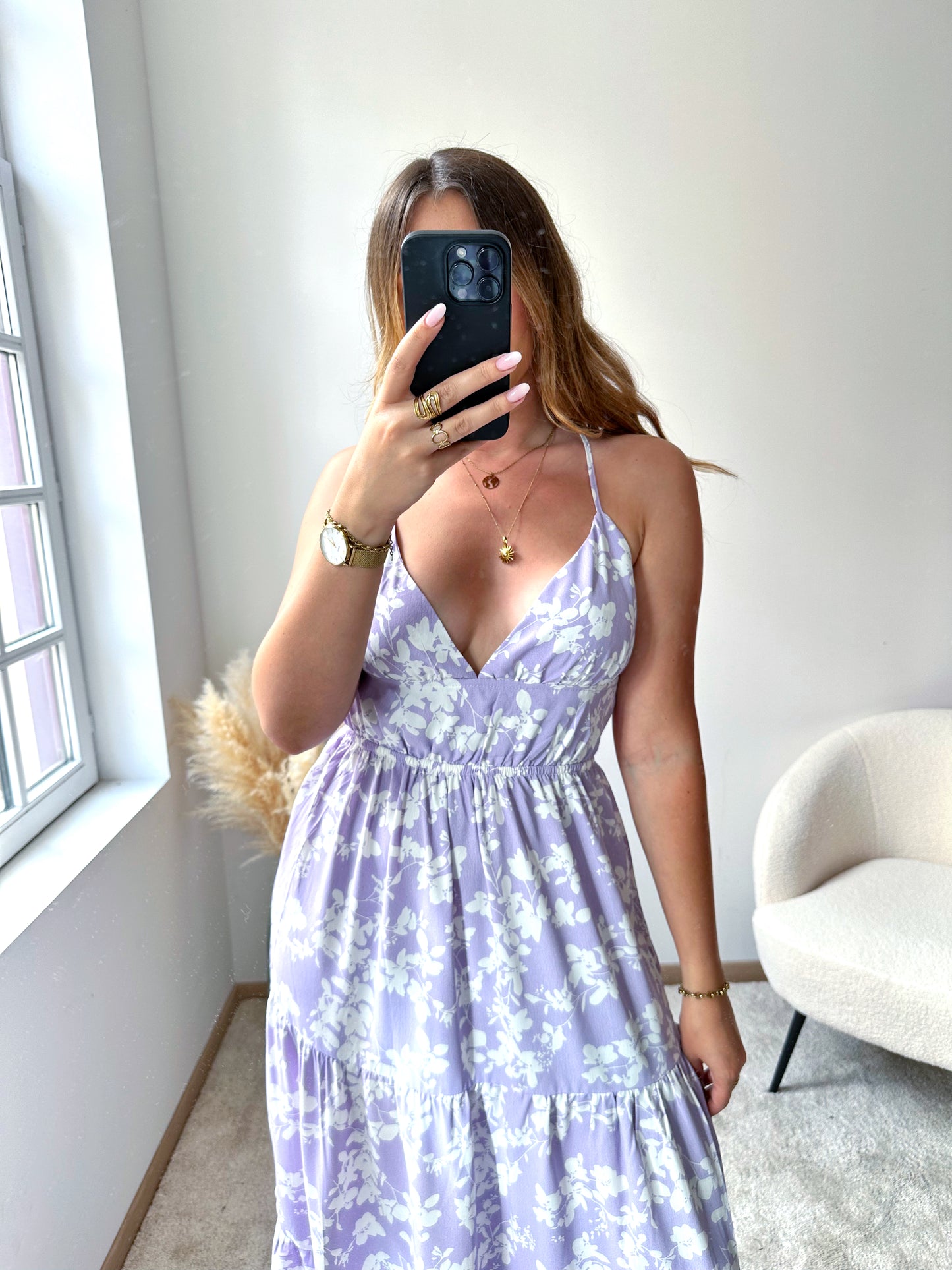 Robe lilas MERYL