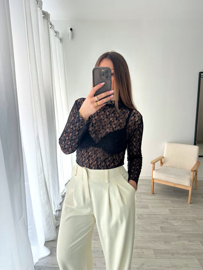 Top dentelle PAOLO