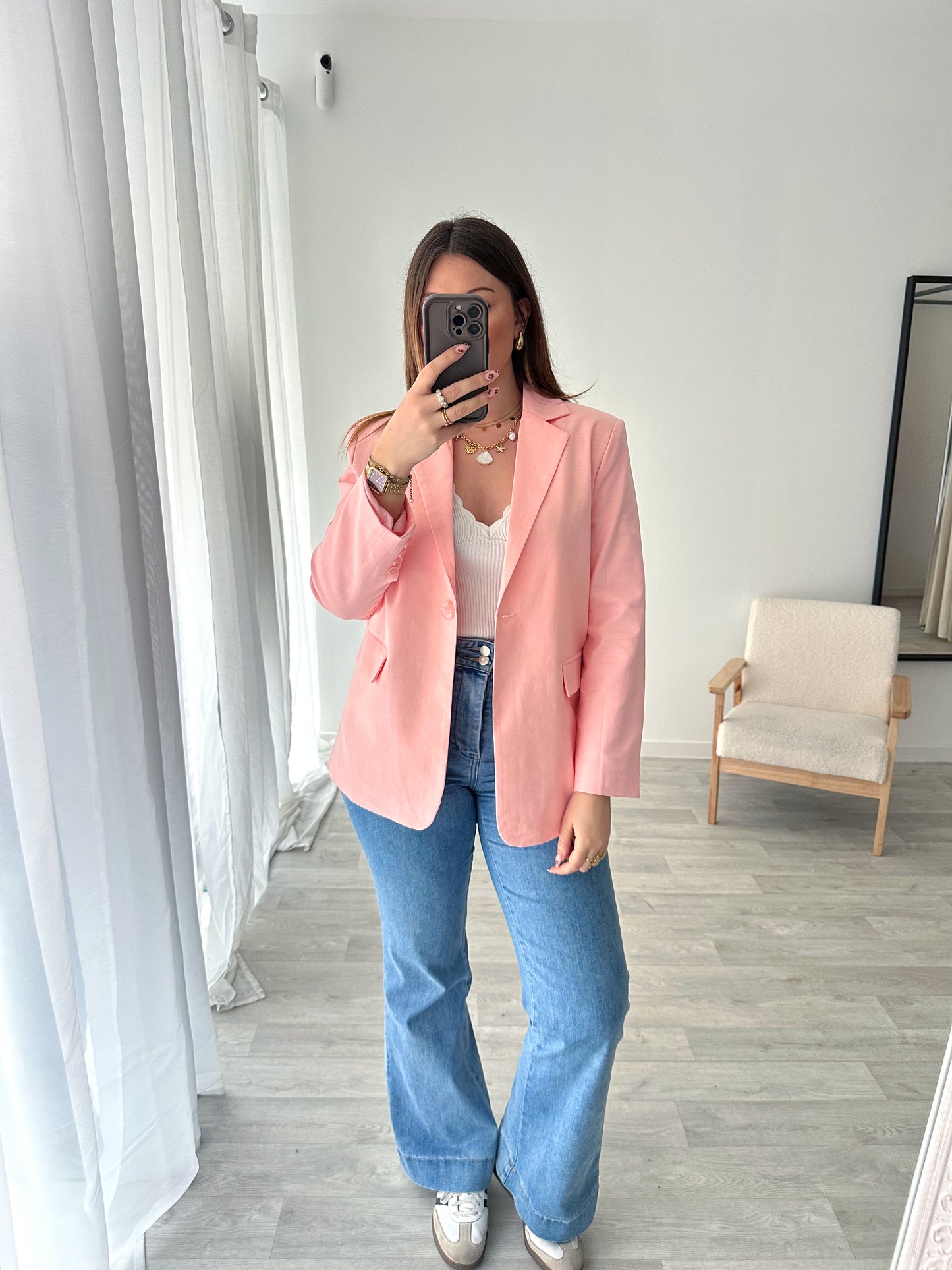 Blazer rose JENNY